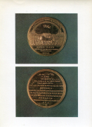 Набор из 3 наборов открыток "Монеты и медали"