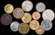 Набор из 31 монеты (страны мира)