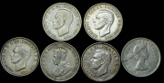 Набор из 6 сер. монет 1 флорин 1931-1958 (Австралия)
