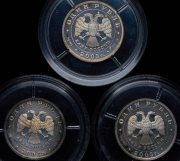 Набор из 6 сер  монет Рубль 2003 "300 лет Санкт-Петербургу"