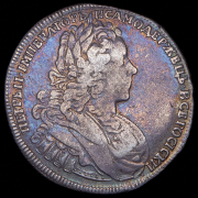 Полтина 1727 СПБ