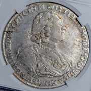 Рубль 1724 (в слабе) СПБ