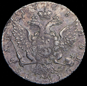 Рубль 1768 СПБ-ТI-АШ
