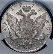 Рубль 1774 (в слабе) СПБ-ТИ-ФЛ