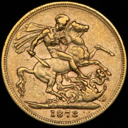Соверен 1873 (Австралия) S