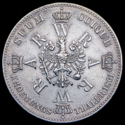 Талер 1861 "В память коронации Вильгельма и Августы" (Пруссия) А