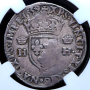 Тестон 1559 (Франция) (в слабе)