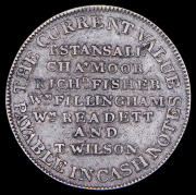 Токен 1 шиллинг 1811 (Ньюарк-он-Трент)