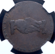 Жетон 1838 "Am I Not A Woman & A Sister" (США) (в слабе)