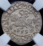 1/2 гроша 1559 (Литва) (в слабе)