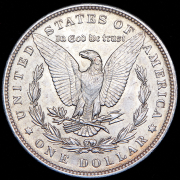 1 доллар 1890 (США) без букв