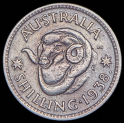 1 шиллинг 1938 (Астралия)
