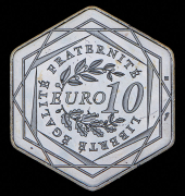 10 евро 2021 "Олимпиада 2024 года в Париже" (Франция) (в п/у)