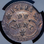 12 солей 1731 (Подветренные Острова) (в слабе) H