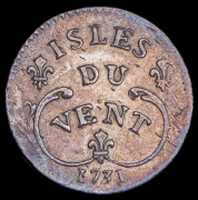 12 солей 1731 (Подветренные Острова) (в слабе)