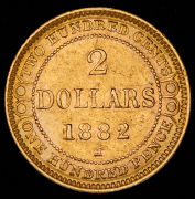 2 доллара 1882 (Ньюфаундленд) H