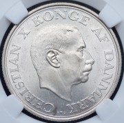 2 кроны 1937 (Дания) (в слабе)