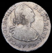 2 реала 1795 (Перу)