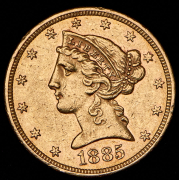 5 долларов 1885 (США)