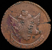 5 копеек 1793 "Павловский перечекан" ЕМ