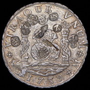 8 реалов 1739 (Мексика)