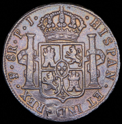 8 реалов 1818 (Перу)