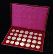 Комплект из 28 сер. монет "Олимпиада-80" (в п/у)