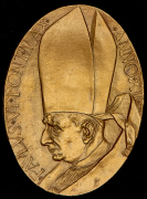 Медаль "Павел VI - Тайная вечерия" 1974 (Ватикан)