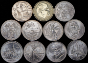 Набор из 34 памятных монет СССР