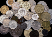 Набор из 62 монет (страны мира)