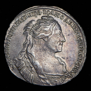 Полтина 1734 (без кулона)