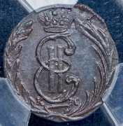 Полушка 1770 (в слабе) КМ