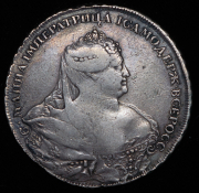 Рубль 1737 (тип Гедлингера)