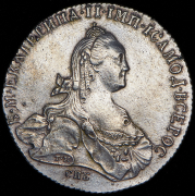 Рубль 1773 СПБ-ТI-ЯЧ