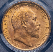 Соверен 1902 (Австралия) (в слабе) S