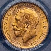 Соверен 1916 (Австралия) (в слабе) М