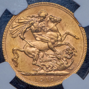 Соверен 1917 (Канада) (в слабе) C