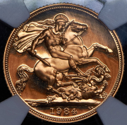 Соверен 1984 (Великобритания) (в слабе)