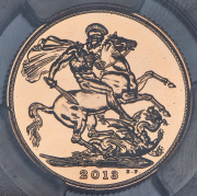 Соверен 2013 (Великобритания) (в слабе)