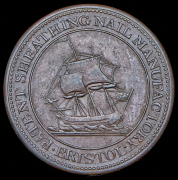 Токен 1/2 пенни 1811 (Бристоль)