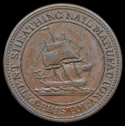 Токен 1/2 пенни 1811 (Бристоль)