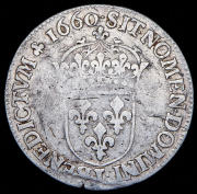 1/2 экю 1660 (Франция)