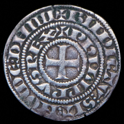 1/2 гро-турнуа. Филипп IV Красивый. Франция