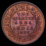 1/4 анна 1936 (Индия)