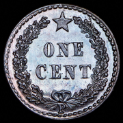 1 цент 1888  Пробная (Либерия) (в слабе)