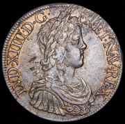 1 экю 1652 (Франция)