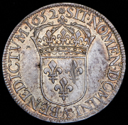 1 экю 1652 (Франция)