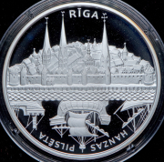 1 лат 2011 "Ганзейские города - Рига" (Латвия) (в п/у)