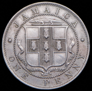 1 пенни 1909 (Ямайка) 