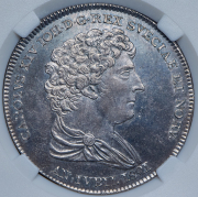 1 риксдалер 1821 "300 лет освободительной войне Густава Вазы" (Швеция) (в слабе)